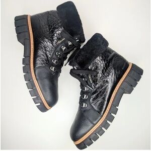 Oscar Sport Moto Snakeskin Boots